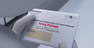 El plebiscito terminará el 29 de mayo de 2015. Foto cortesía Elections BC 