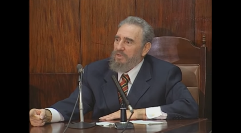 Fidel Castro Cruz, murió a los 90 años de edad. Foto capturada de pantalla YouTube