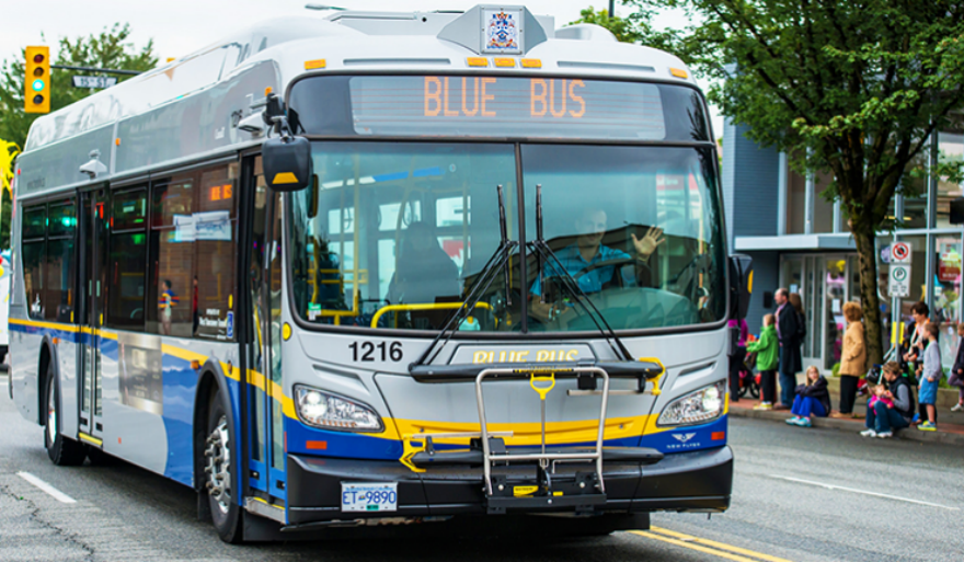 Paro de buses en West Vancouver, tras no lograrse acuerdo entre municipio y sindicato