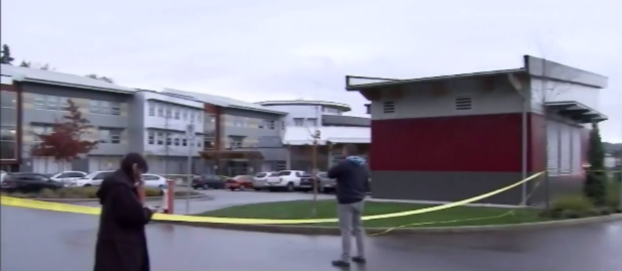 Dos estudiantes fueron apuñaladas en una escuela de Abbotsford