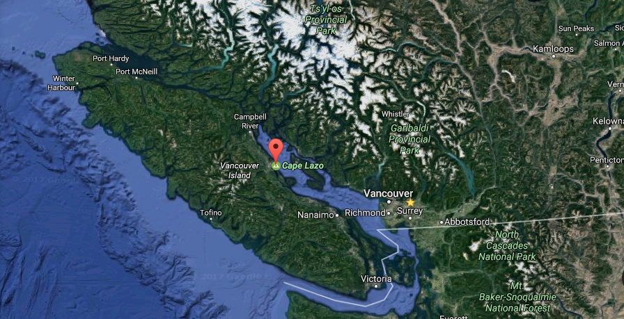 Desaparece pescador al naufragar embarcación frente a la isla de Vancouver