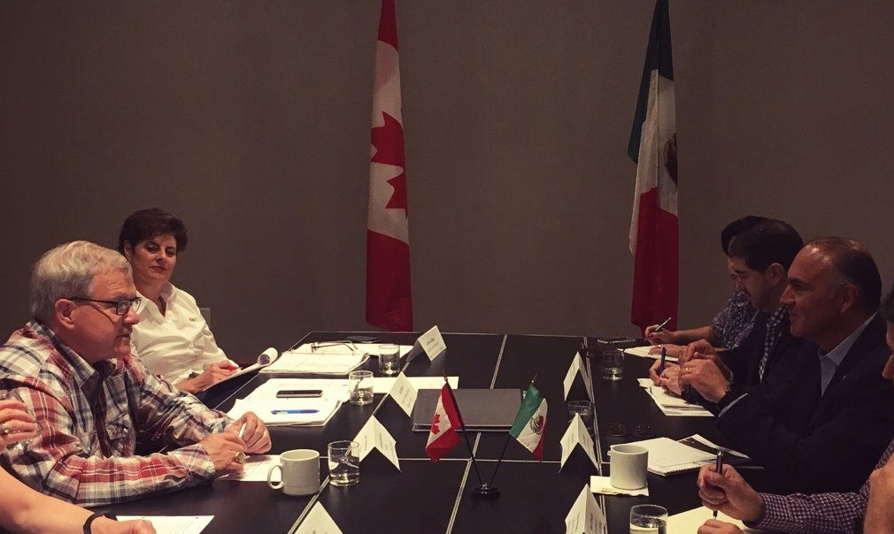 Canadá y México se comprometen a fortalecer el mercado regional agrícola