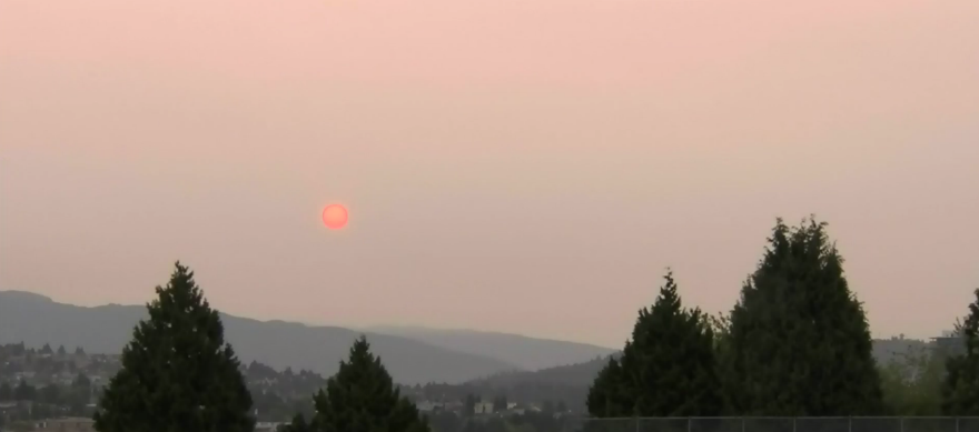 Se mantiene aviso de mala calidad del aire en Metro Vancouver