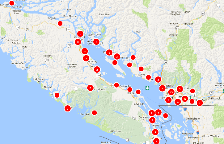 Fuertes vientos causan daños y apagones en Metro Vancouver e isla de Vancouver