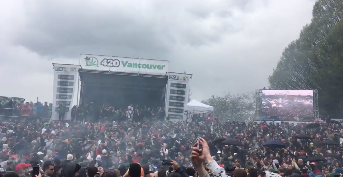 Sin mayores contratiempos se cumplió la celebración del 4/20 en Vancouver