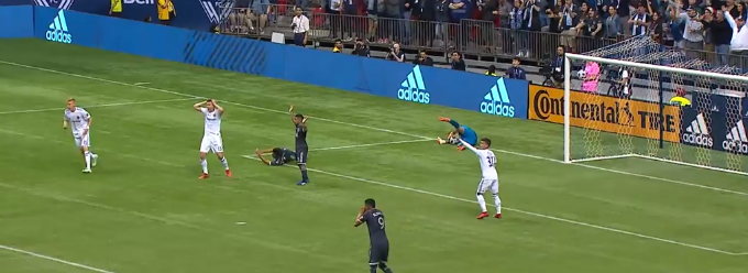 Vancouver Whitecaps venció a Real Salt Lake a pesar de pésimo arbitraje