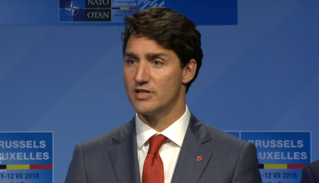 Primer ministro Trudeau anuncia mayor apoyo para la OTAN