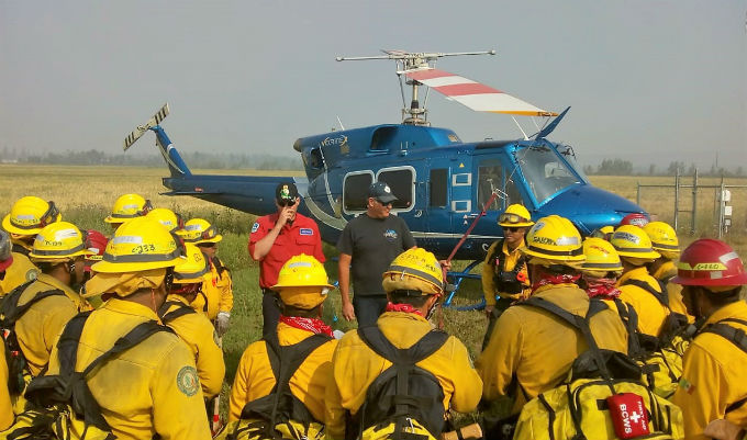 México envió otro contingente de bomberos a Canadá.