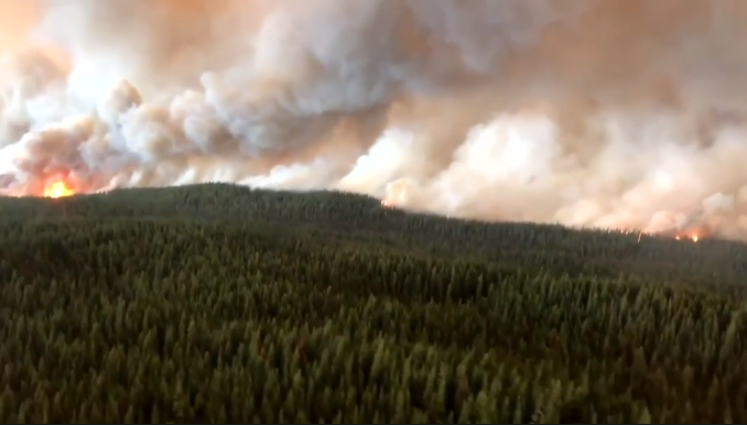 Declarado estado de emergencia en Columbia Británica