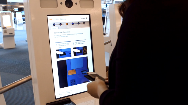 Aeropuerto de Vancouver puso en funcionamiento sistema de identificación biométrica