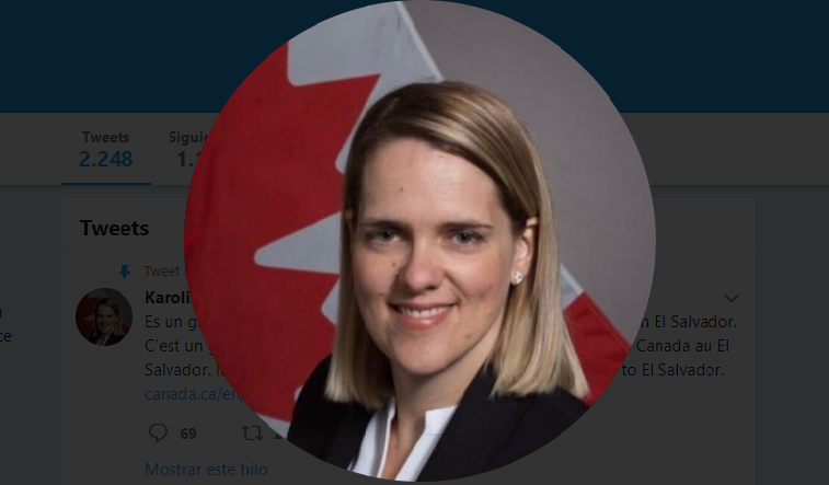 Canadá nombra nueva embajadora en El Salvador