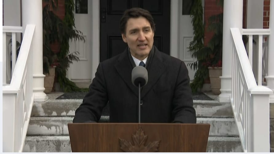 Justin Trudeau renuncia como líder del Partido Liberal, pero continúa como primer ministro de Canadá