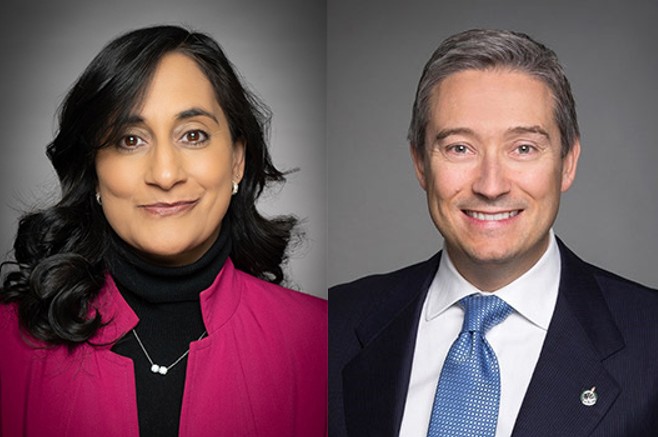 Canciller y ministro de Finanzas de Canadá viajan a México para fortalecer relación bilateral