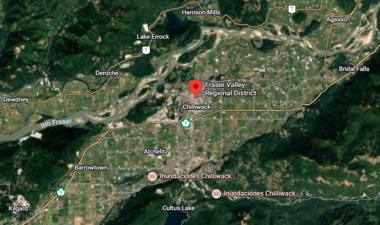 Orden de evacuación y estado de emergencia por lluvias e inundaciones en el Valle del Fraser