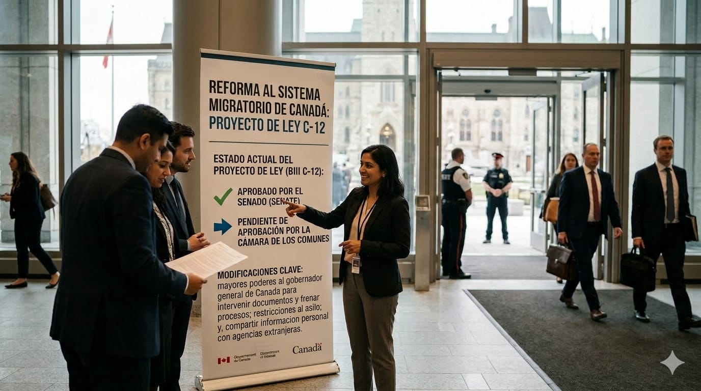 Canadá a un paso de implementar su mayor reforma migratoria en décadas tras el aval del Senado