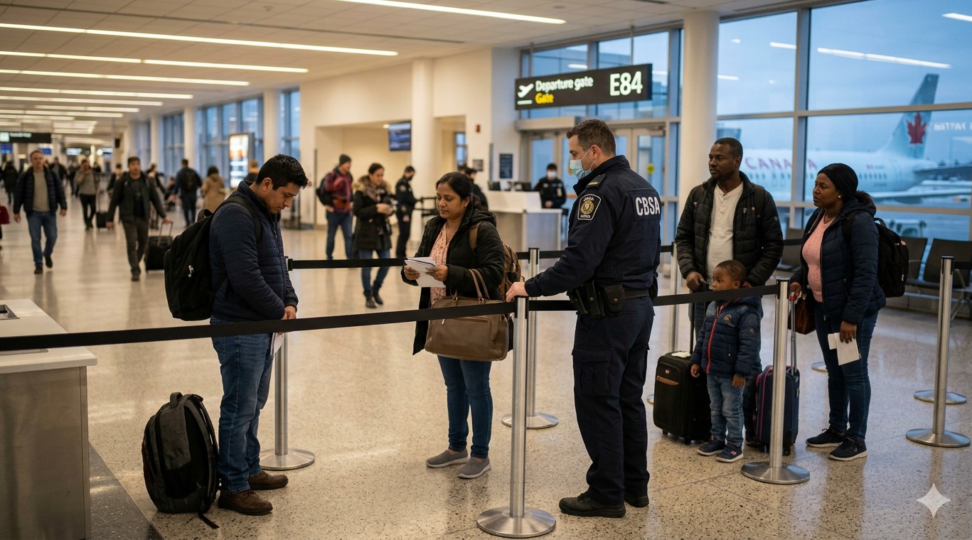 Canadá expulsó a más de 22.500 inmigrantes en 2025: México, India y Haití encabezaron la lista