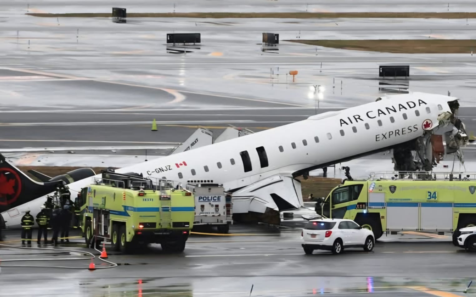 Air Canada mantiene apoyo a afectados por accidente del vuelo 8646 en Nueva York