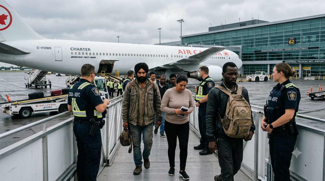 Canadá deportó a más de 10.000 extranjeros en el primer semestre de 2026; India, México y Haití encabezan el listado