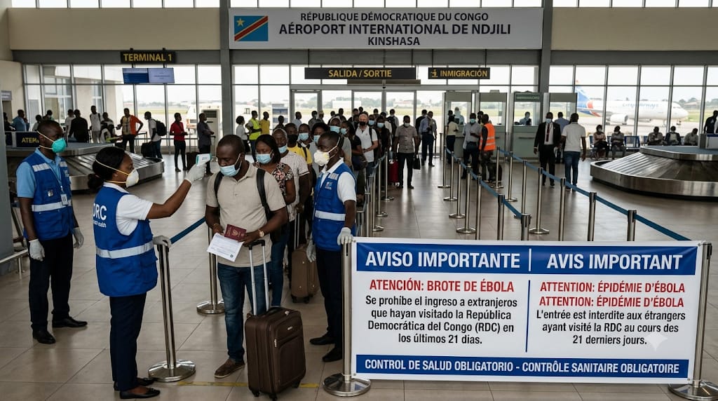Canadá prohíbe el ingreso de extranjeros provenientes del Congo ante brote de ébola