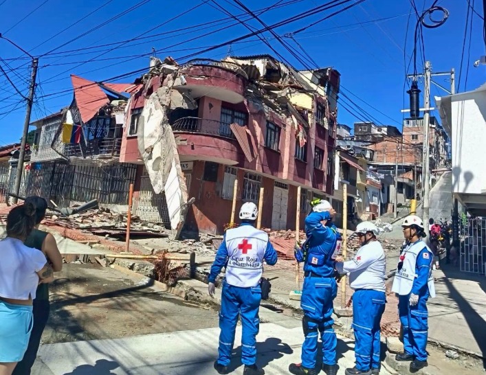 Cruz Roja Canadiense lanza campaña de ayuda para damnificados por el terremoto en Colombia