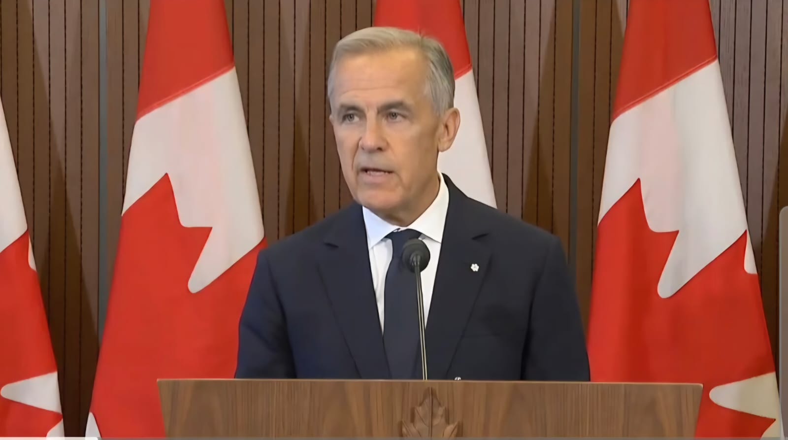 Carney rompe negociaciones con EE. UU.: «Sus tarifas buscan hacernos daño y dividirnos»