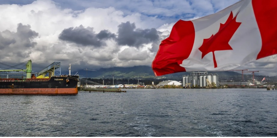 Puerto de Vancouver registra récord histórico de carga exportadora