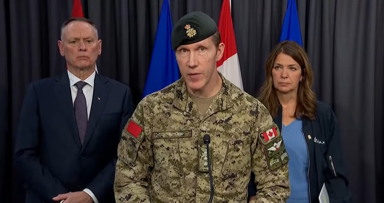 Cuatro fallecidos y 39 heridos, saldo oficial de incendio en base militar Wainwright en Alberta